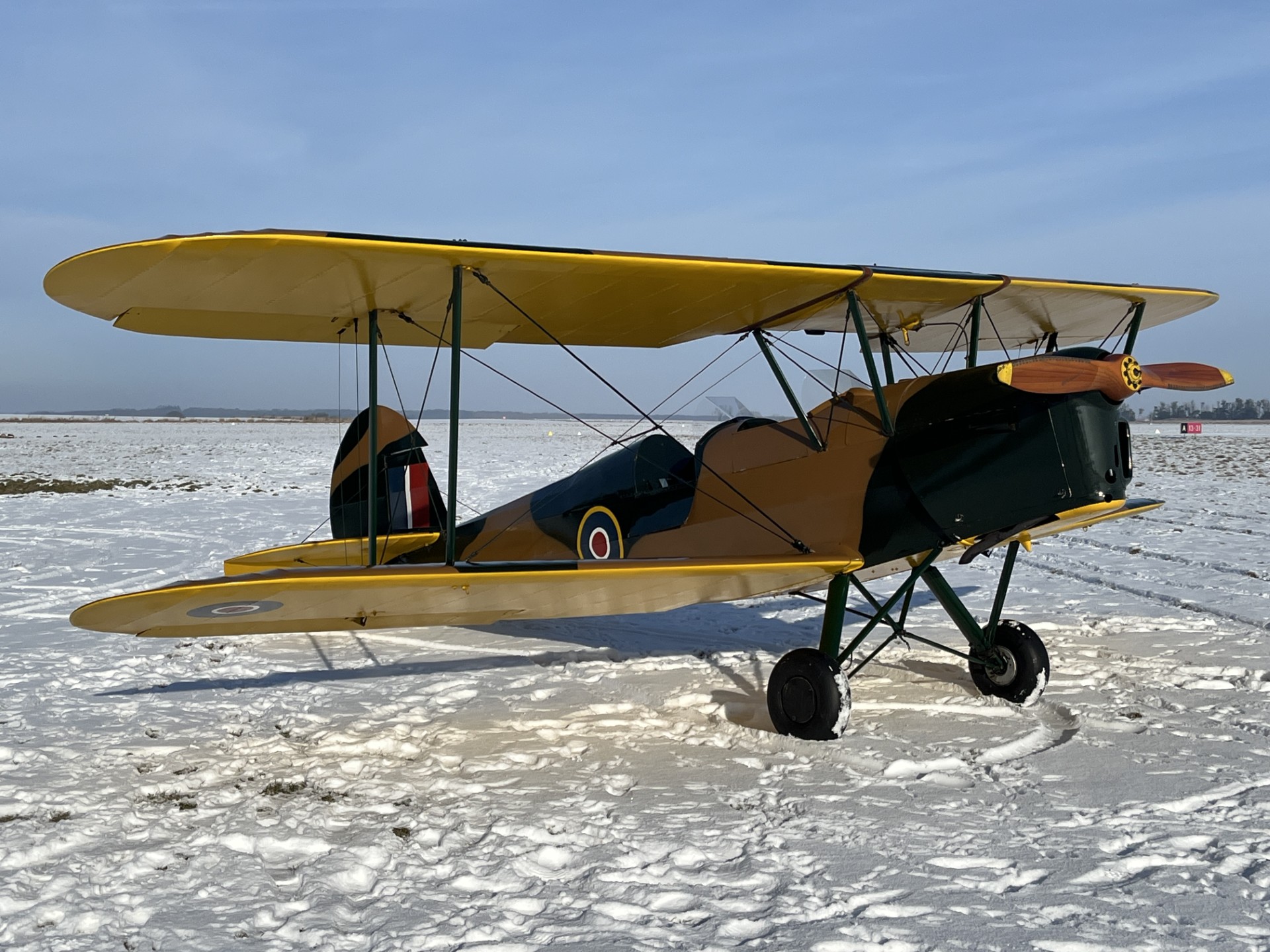 Stampe in snow